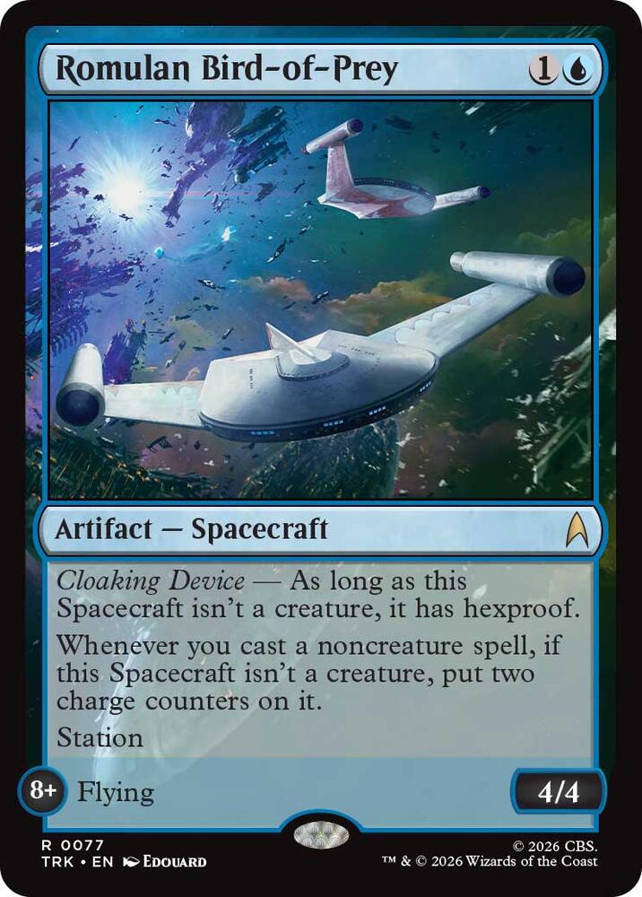 Romulan Bird-of-Prey (77) [Star Trek]