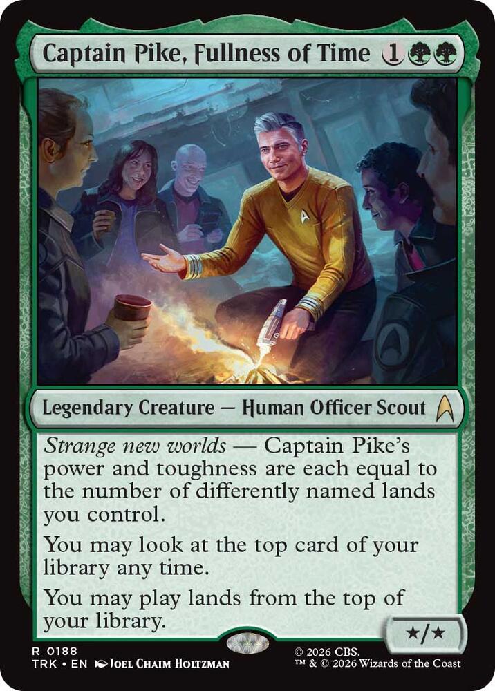 Captain Pike, Fullness of Time (188) [Star Trek]
