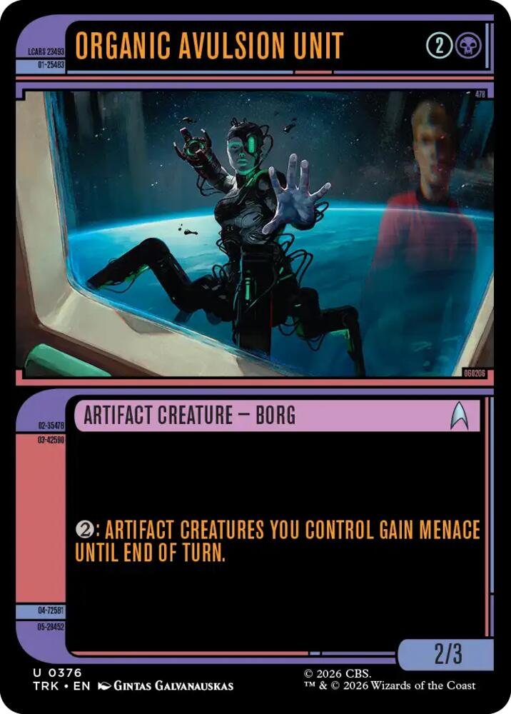 Organic Avulsion Unit (Showcase) (376) [Star Trek]