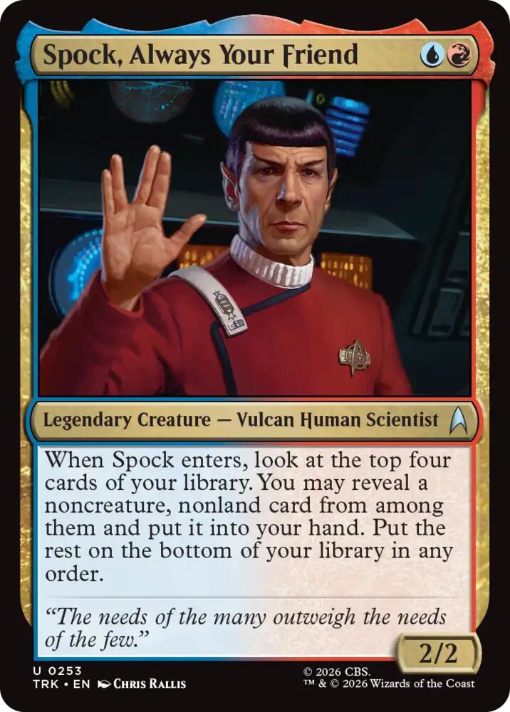 Spock, Always Your Friend (253) [Star Trek]