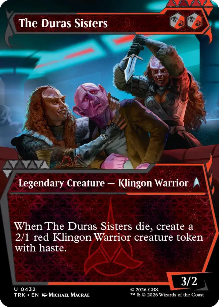 The Duras Sisters (Showcase) (432) [Star Trek]