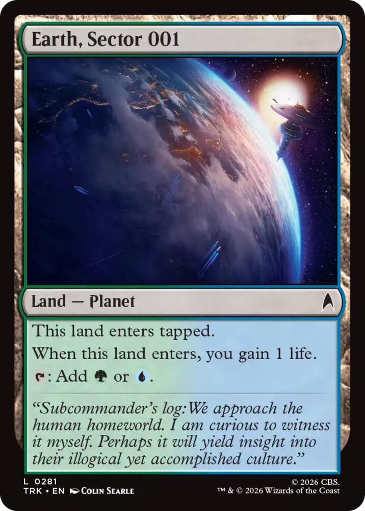 Earth, Sector 001 (281) [Star Trek]
