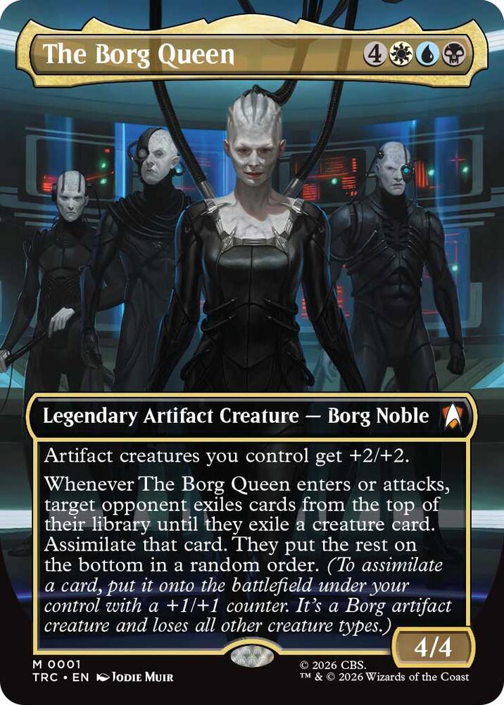 The Borg Queen (Borderless) (1) [Star Trek Commander]