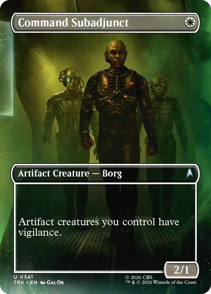 Command Subadjunct (Borderless) (341) [Star Trek]