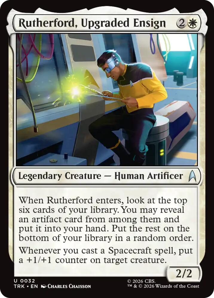 Rutherford, Upgraded Ensign (32) [Star Trek]