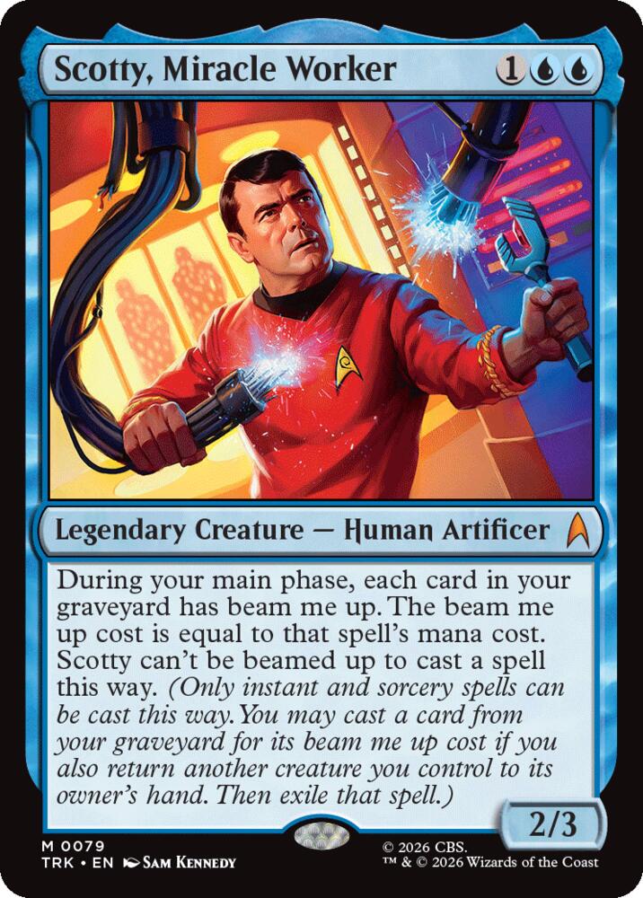 Scotty, Miracle Worker (79) [Star Trek]