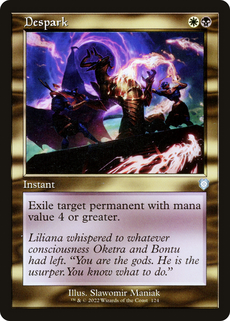 Despark (BRC-124) - The Brothers' War Commander