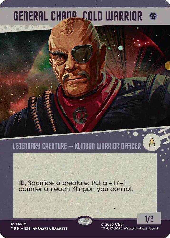 General Chang, Cold Warrior (Showcase) (0415) [Star Trek]