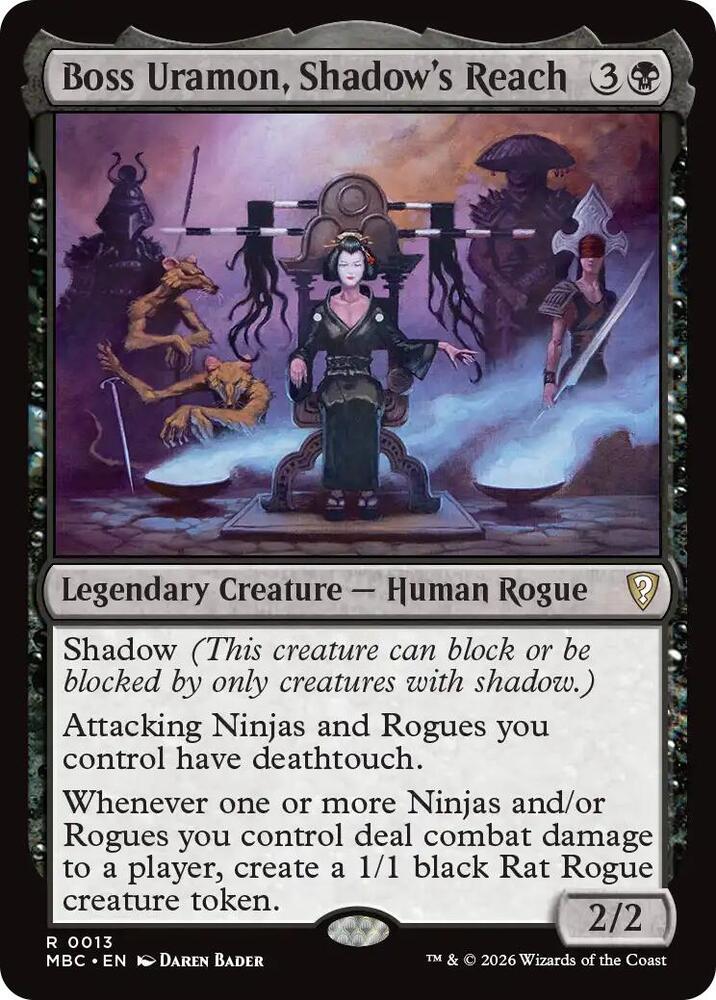 Boss Uramon, Shadow's Reach (13) [Mystery Booster Commander Edition]