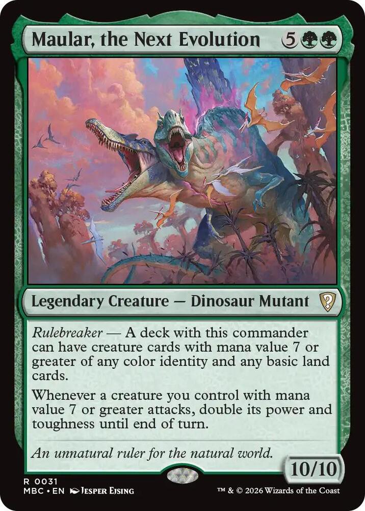 Maular, the Next Evolution (31) [Mystery Booster Commander Edition]