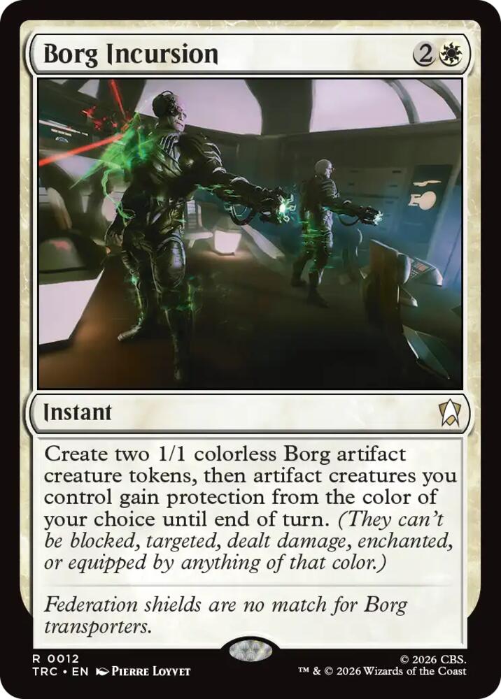 Borg Incursion (Surge Foil) (12) [Star Trek Commander]
