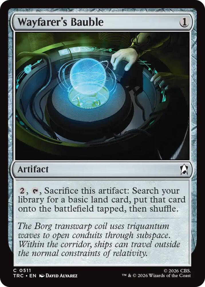 Wayfarer's Bauble (Surge Foil) (511) [Star Trek Commander]