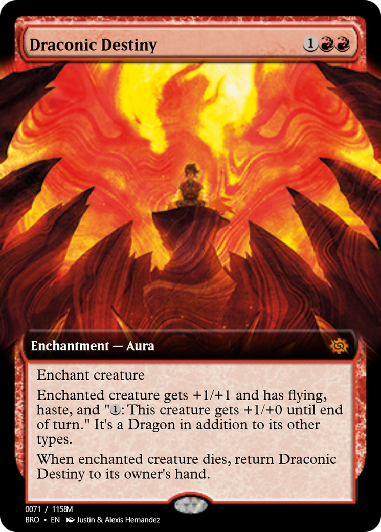 Draconic Destiny (PRM-105750) - Magic Online Promos
