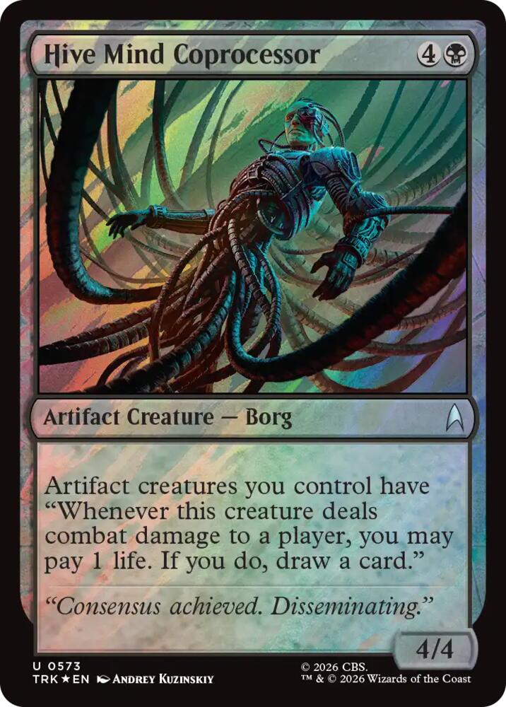 Hive Mind Coprocessor (Surge Foil) (573) [Star Trek]