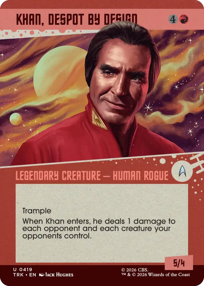 Khan, Despot by Design (Showcase) (419) [Star Trek]