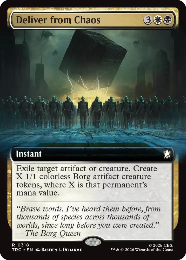 Deliver from Chaos (Extended Art) (318) [Star Trek Commander]