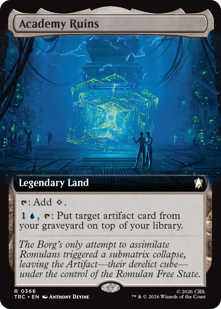 Academy Ruins (Extended Art) (366) [Star Trek Commander]