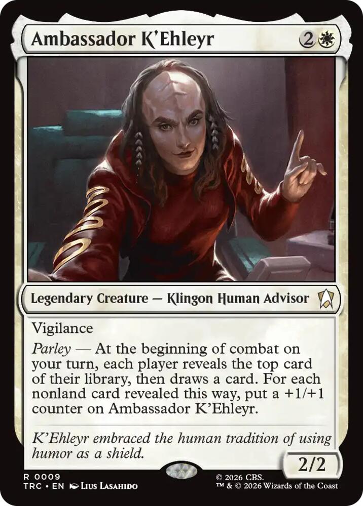 Ambassador K'Ehleyr (9) [Star Trek Commander]