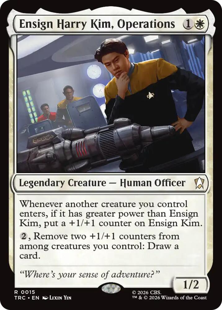 Ensign Harry Kim, Operations (15) [Star Trek Commander]