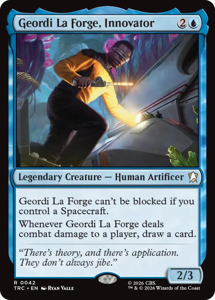 Geordi La Forge, Innovator (42) [Star Trek Commander]