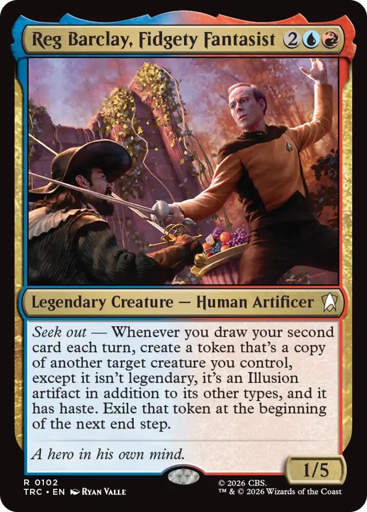 Reg Barclay, Fidgety Fantasist (102) [Star Trek Commander]