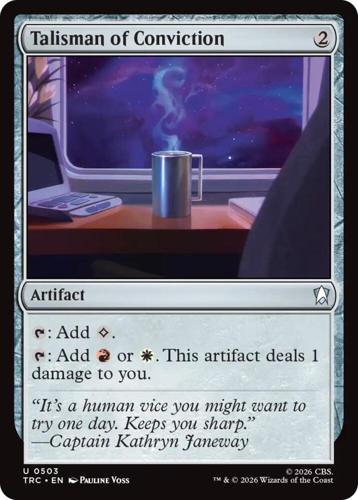 Talisman of Conviction (Surge Foil) (503) [Star Trek Commander]