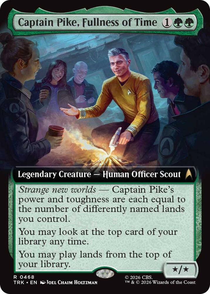 Captain Pike, Fullness of Time (Extended Art) (468) [Star Trek]