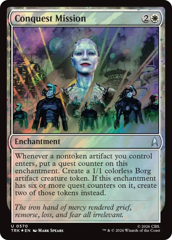 Conquest Mission (Surge Foil) (570) [Star Trek]