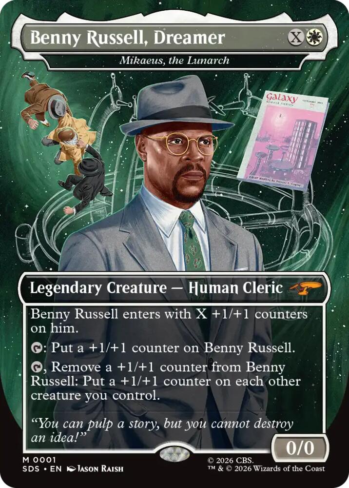 Benny Russell, Dreamer - Mikaeus, the Lunarch (Borderless) (1) [Star Trek: Stardates]