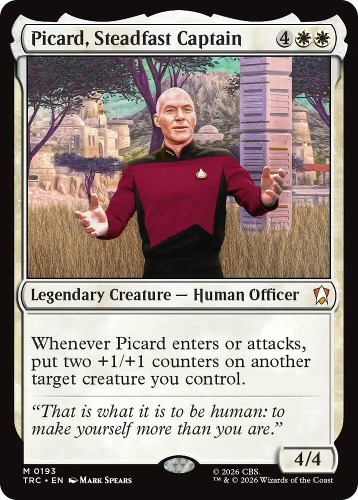 Picard, Steadfast Captain (193) [Star Trek Commander]