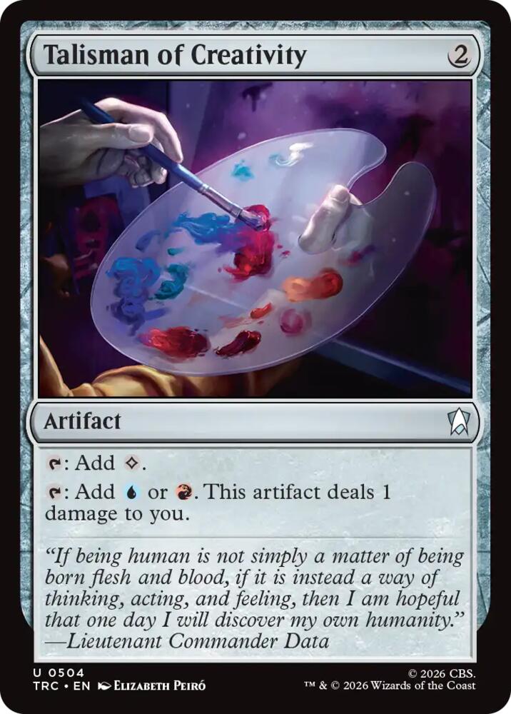 Talisman of Creativity (Surge Foil) (504) [Star Trek Commander]