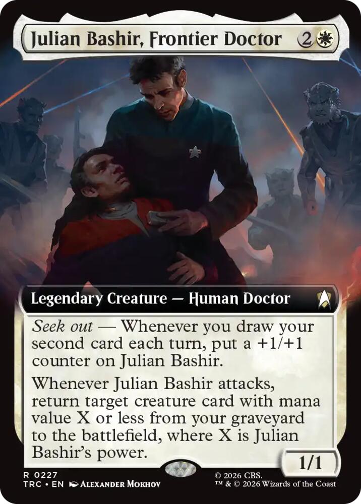 Julian Bashir, Frontier Doctor (Extended Art) (227) [Star Trek Commander]