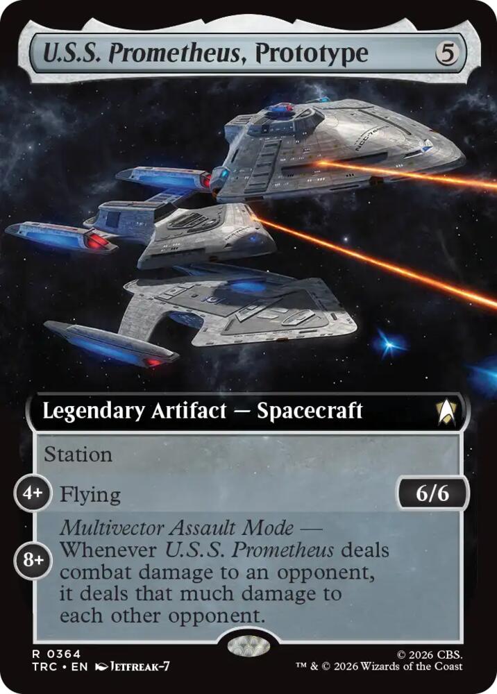U.S.S. Prometheus, Prototype (Extended Art) (364) [Star Trek Commander]