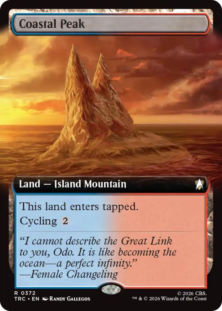 Coastal Peak (Extended Art) (372) [Star Trek Commander]