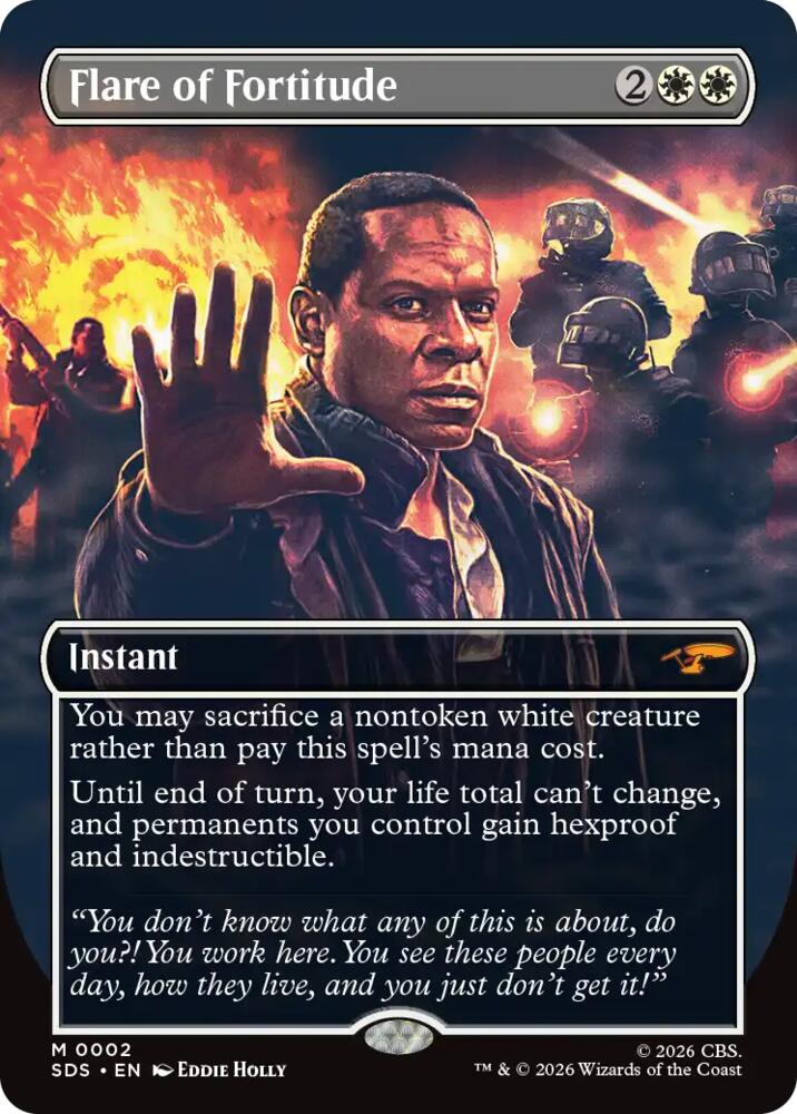 Flare of Fortitude (Borderless) (2) [Star Trek: Stardates]