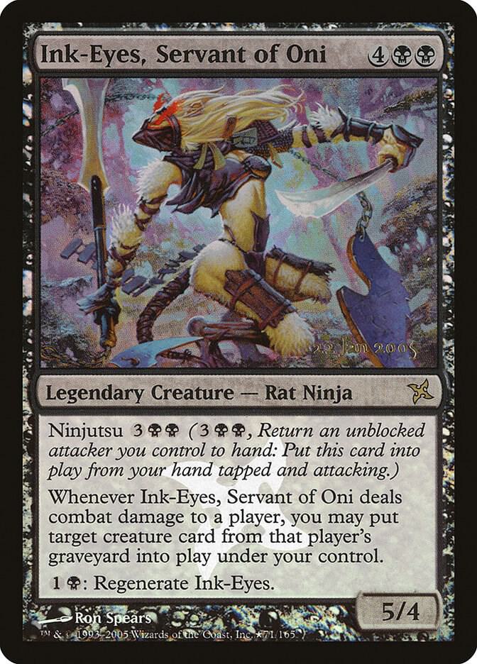 Ink-Eyes, Servant of Oni (71) [Prerelease Cards]