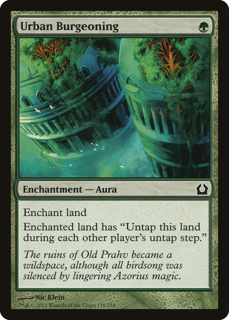 Urban Burgeoning (RTR-138) - Return to Ravnica Foil