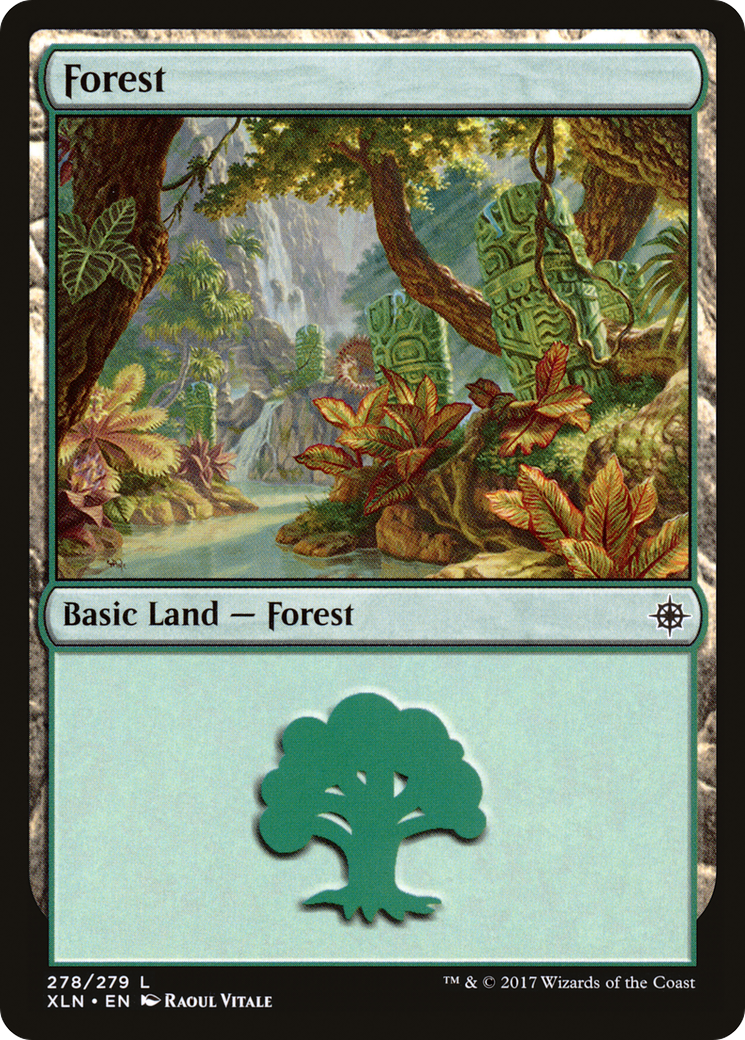 Forest (XLN-278) - Ixalan Foil