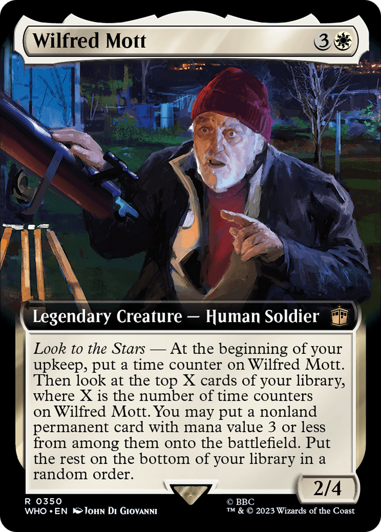 Wilfred Mott (WHO-350) - Doctor Who: (Extended Art)