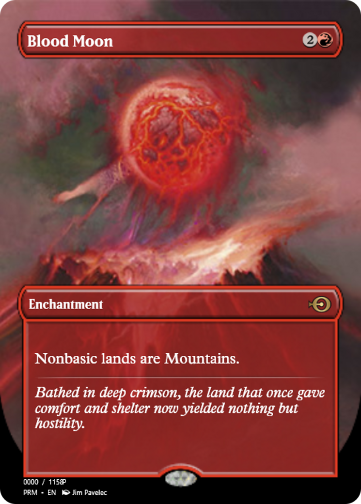Blood Moon (PRM-82824) - Magic Online Promos Foil