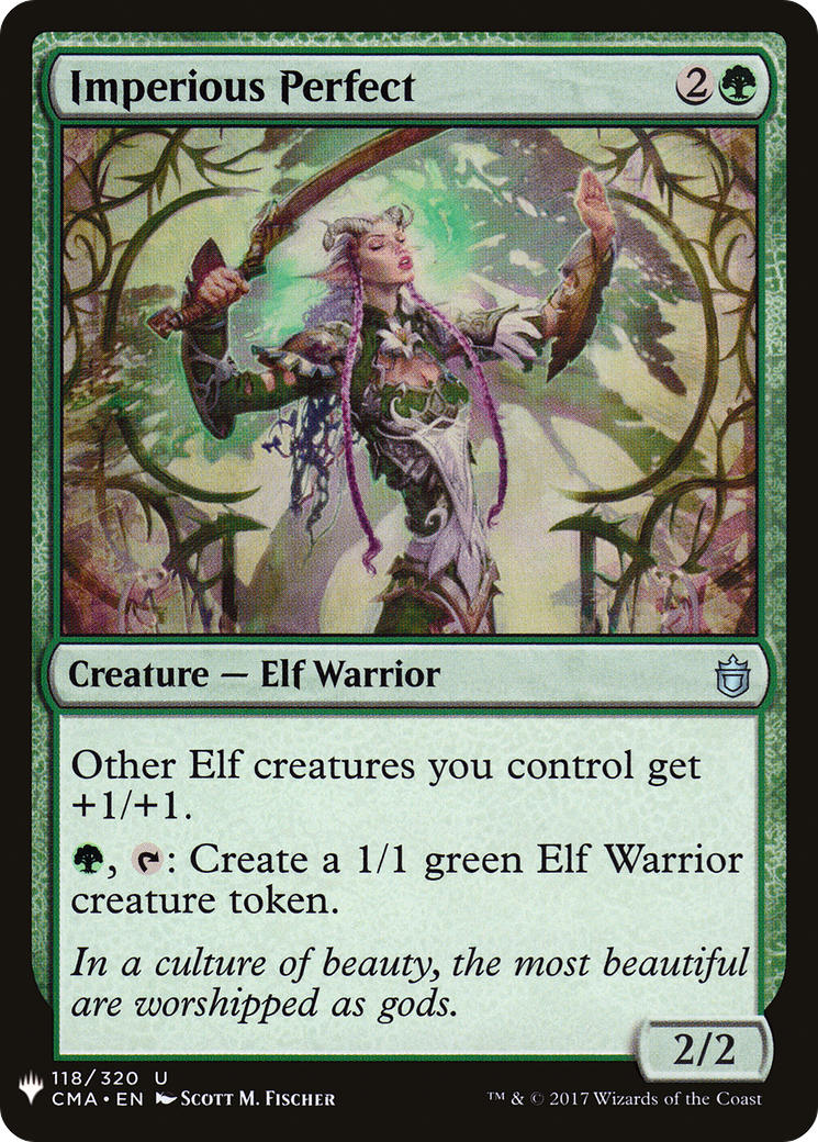 Imperious Perfect (LIST-118) - The List