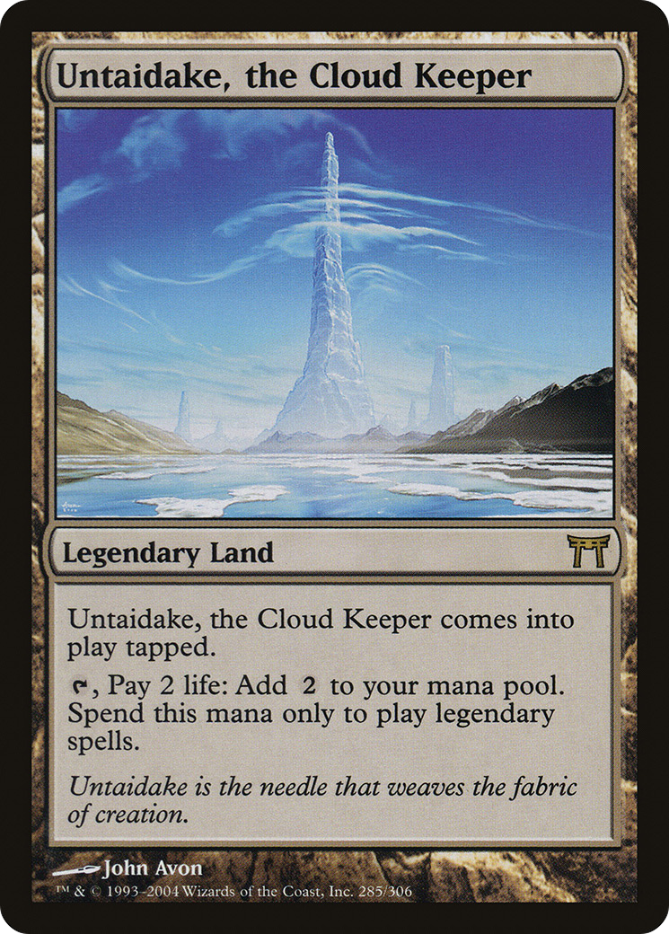 Untaidake, the Cloud Keeper (CHK-285) - Champions of Kamigawa Foil