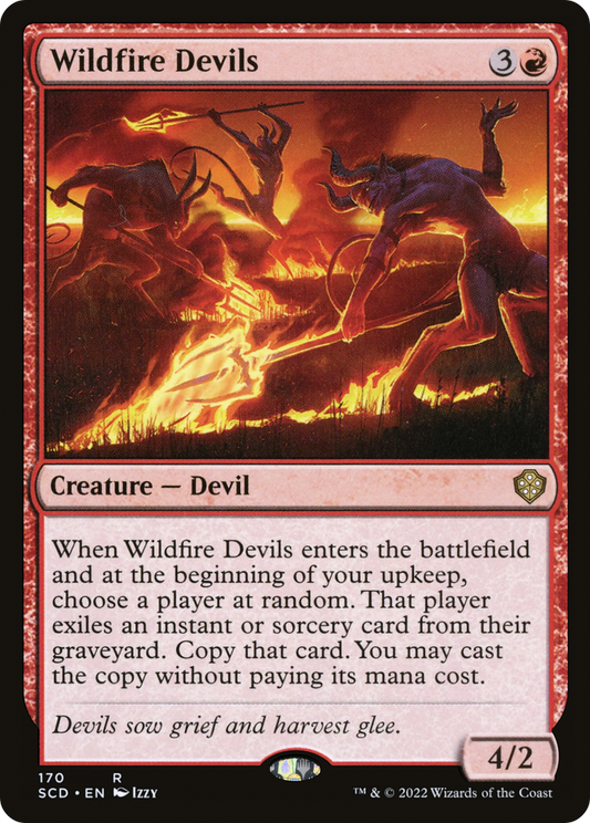 Wildfire Devils (SCD-170) - Starter Commander Decks