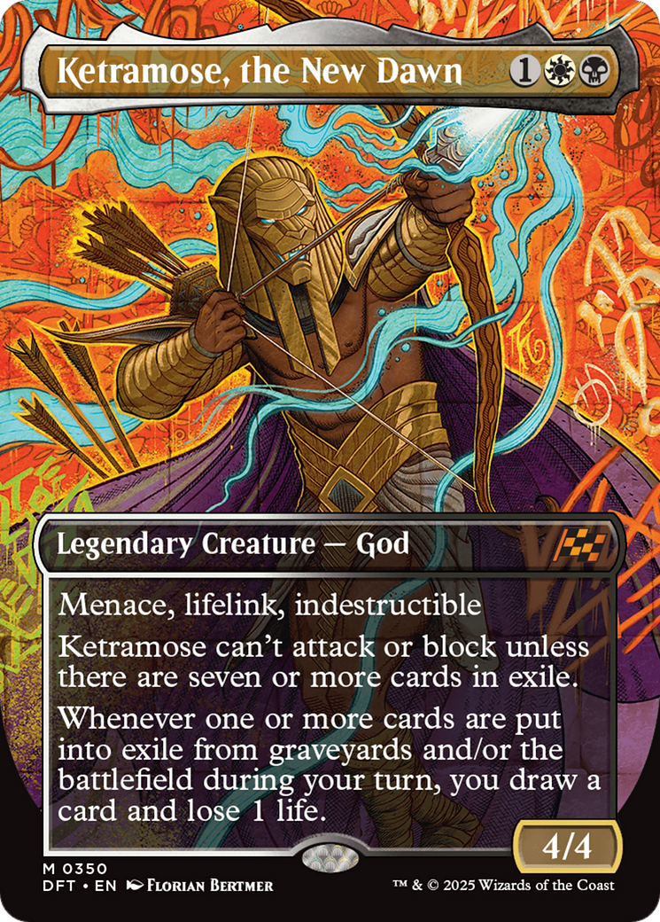 Ketramose, the New Dawn (DFT-350) - Aetherdrift (Borderless)