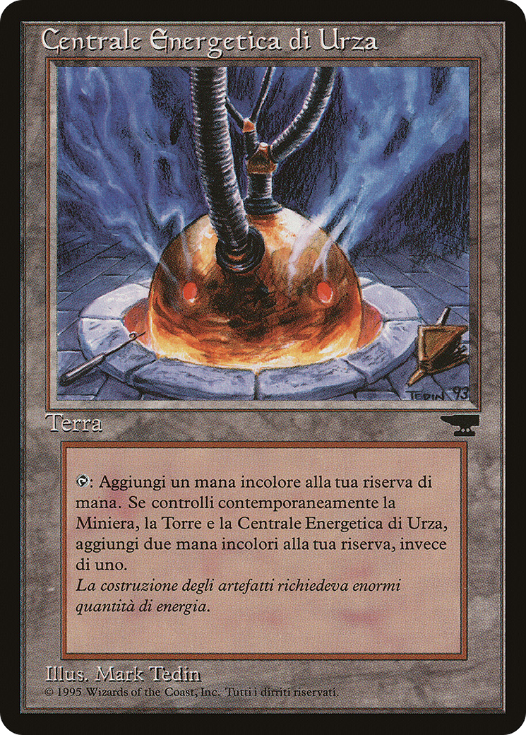 Urza's Power Plant (REN-) - Rinascimento