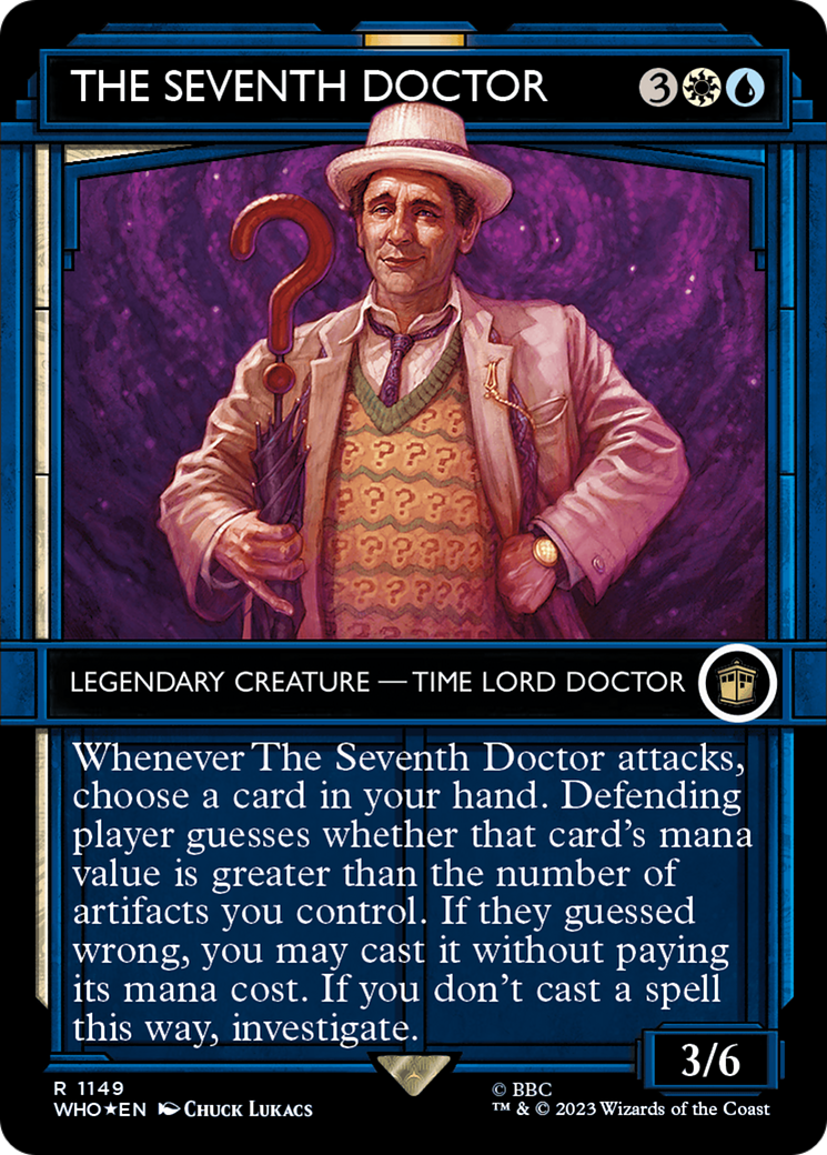 The Seventh Doctor (WHO-1149) - Doctor Who: (Showcase) (Borderless) Foil