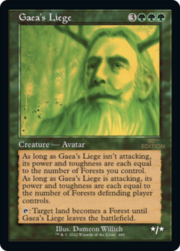 Gaea's Liege (30A-489) - 30th Anniversary Edition