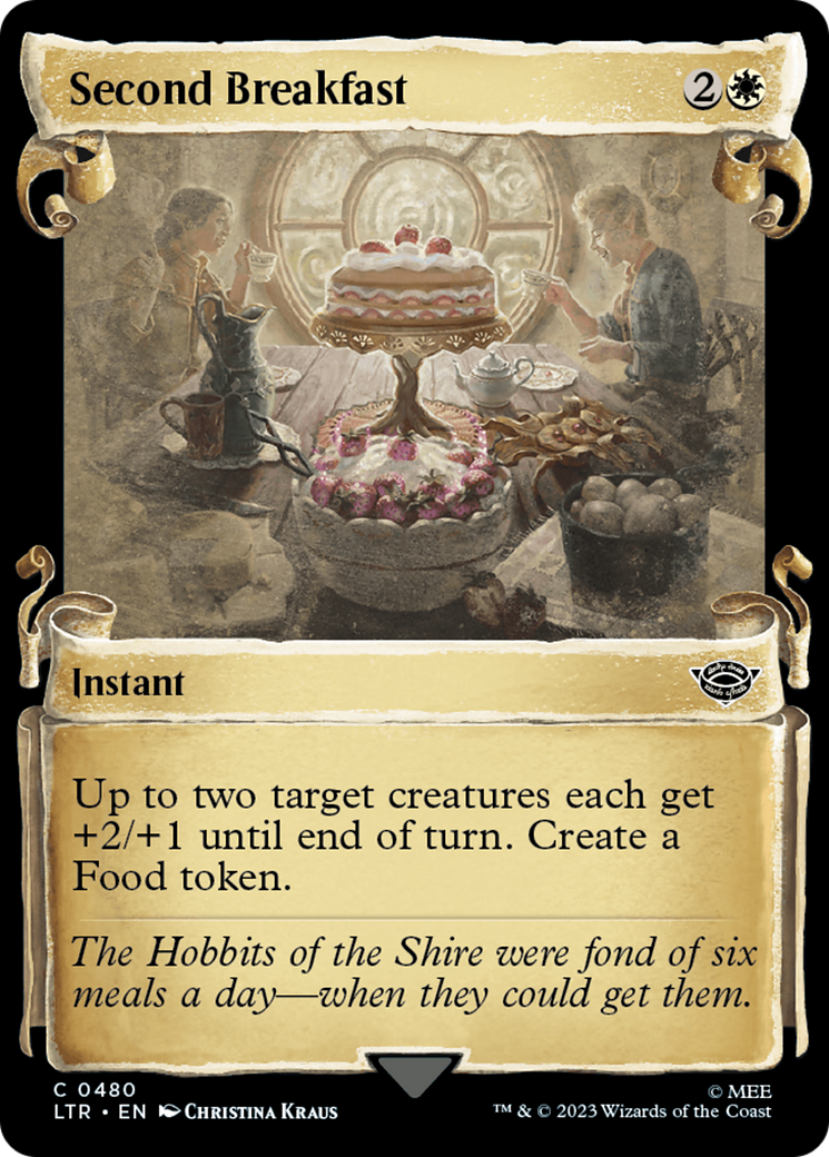 Second Breakfast (LTR-480) - The Lord of the Rings: Tales of Middle-earth: (Showcase)