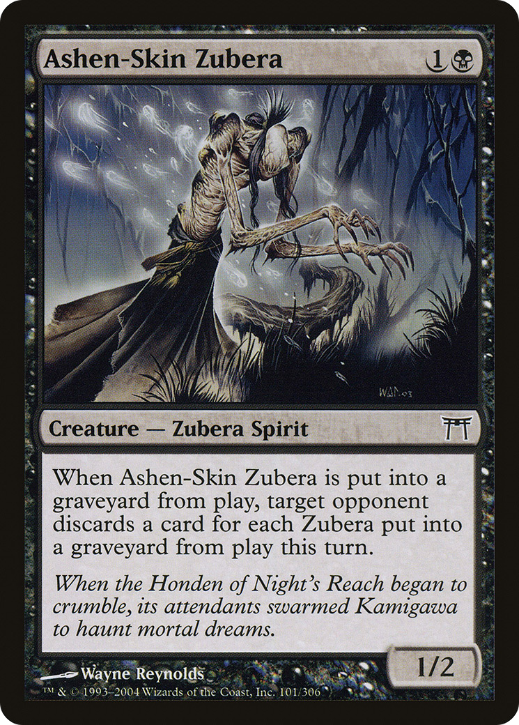 Ashen-Skin Zubera (CHK-101) - Champions of Kamigawa Foil