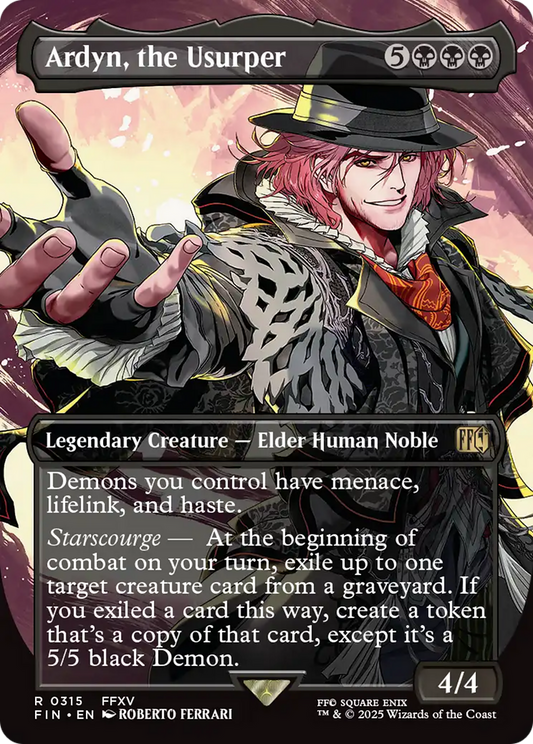 Ardyn, the Usurper (0315) (Borderless) (FIN-315) - FINAL FANTASY (Borderless) Foil